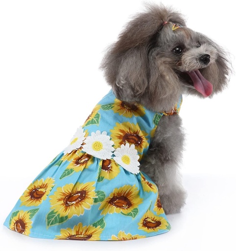 Pets.Love.Earth Summer Dress Blue