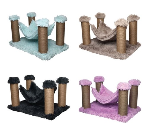 Scratch It! Premium Ponchic Fabric Cat Scratching Tree 59X39X34