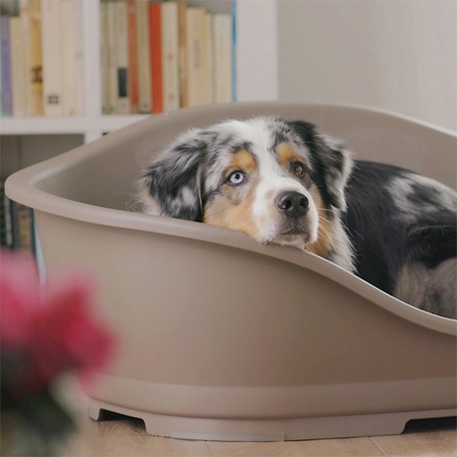 Stefanplast Sleeper Bed Dark Grey for Medium to Large Dogs
