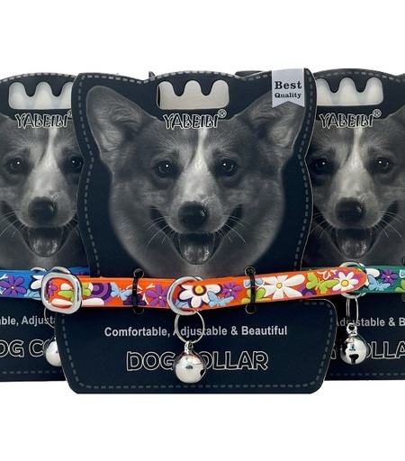 [635934611161] Yabeibi Butterfly & flower soft rubber collar