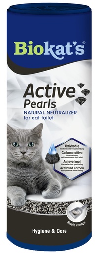 [4002064605180] Biokat's Active Pearls Neutralizer For Cat Toilet Charcoal 700gm