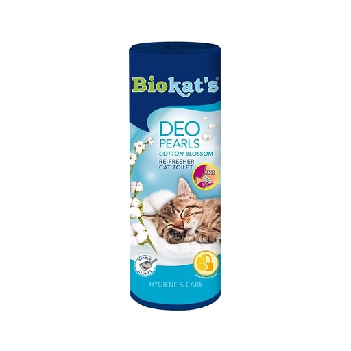 [4002064605173] Biokat's Deo Pearls Re-Fresher For Cat Toilet Cotton Blossom 700G