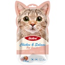 Bioline Chicken & Salmon Kitten Liquid Snacks 4x15gm