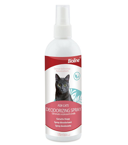 [6970117120134] Bioline Deodorizing Spray For Cat 175ml