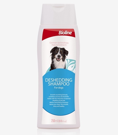 [6970117123920] Bioline Deshedding Shampoo for Dogs 200ml