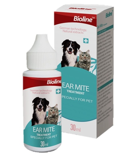 [6970117121902] Bioline Ear Mite Oil 30ml