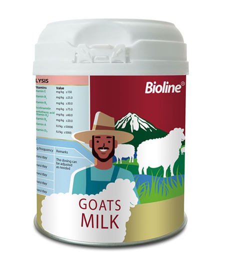 [6970117122206] Bioline Goat Milk For Dogs and Cats 200g