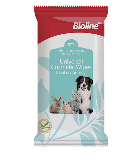 [6970117121377] Bioline Pet Wipes 10pcs
