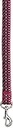 Casual Canine Neoprene Lead, 6-Feet by 1-Inch, Pink Aztec