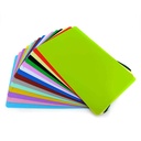 Food Bowl Silicone Rubber Mats 36.5X22cm 0.1cm thickness