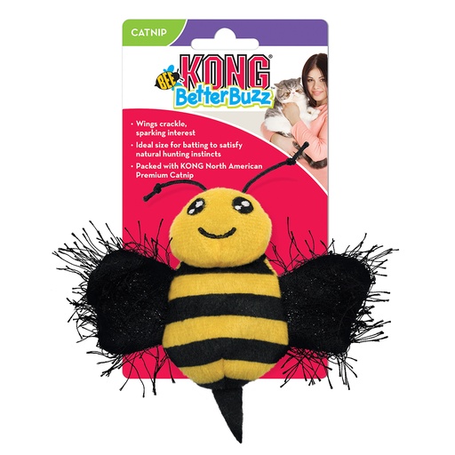[035585462028] KONG TOY CATT BETTER BUZZ BEE