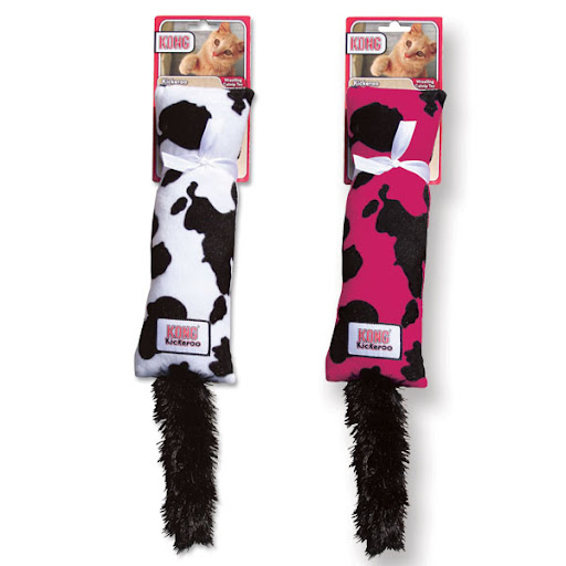 [035585055510] Kong Kickeroo Cow Pettern Catnip Toy