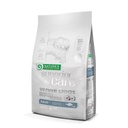 Nature's Protection Superior Care – Dog – White Coat Adult Small & Mini Breed – White Fish + Krill