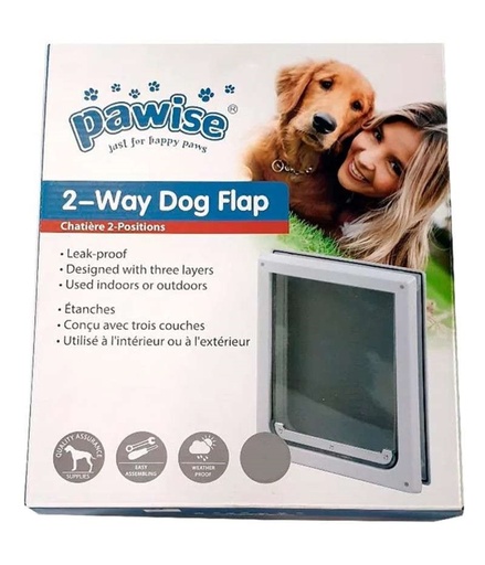 Pawise 2-Way Flap Door For Dogs