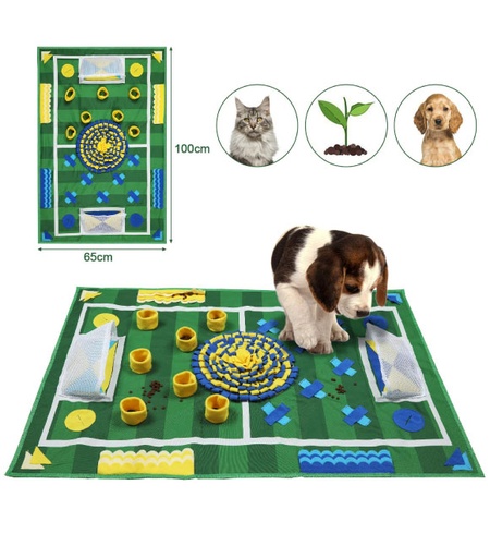[5206819425743] Pet Interest Football Field Dog Smelling Mat 100X65cm