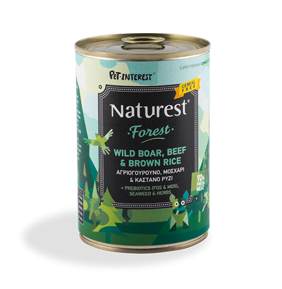 Pet Interest Naturest Gourmet Forest: Wild Boar, Beef & Brown Rice