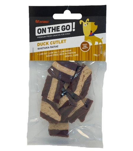 [5206819152014] Pet Interest OTG Duck Cutlet for Dogs 75g