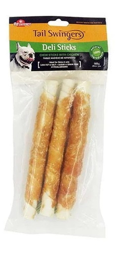 [5206819112889] Pet Interest Tail Swingers Deli Stick Chew Stick with Chicken 165g