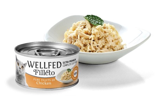 [5206819142114] Pet Interest Wellfed Filleto Chicken Fillet Cat Can 70g