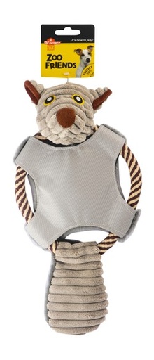 [5206819425347] Pet Interest Zoo Friends Jiggly Puff Rabbit Silver