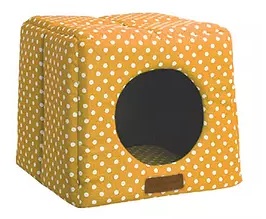 [8682250511660] Pets.Love.Earth 3D House Medium Yellow