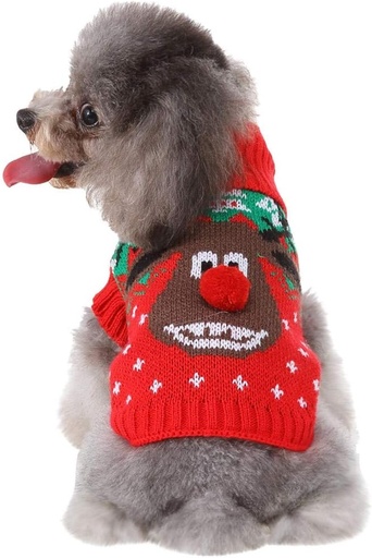 Pets.Love.Earth Big Mouth Elk Sweater