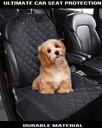 Pets.Love.Earth Car Front Pet Seat Cover Black