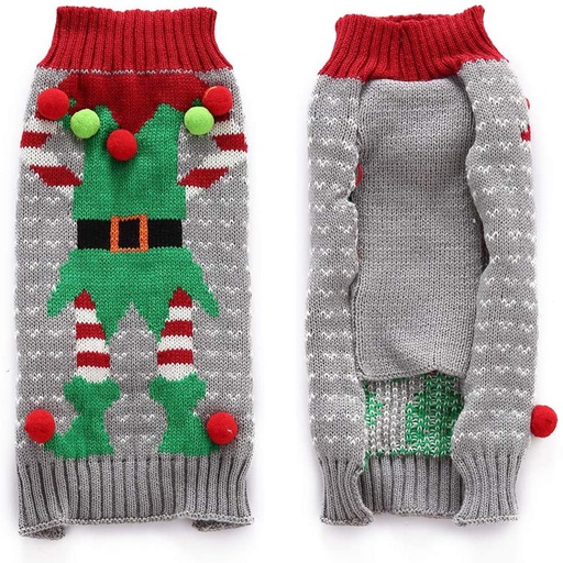 Pets.Love.Earth Christmas Sweater - The Elf