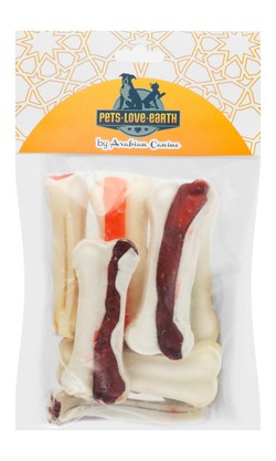 [635934609458] Pets.Love.Earth Denta Fun Dog Snack mini chewing bones, 8 cm, 10 pcs./230 g