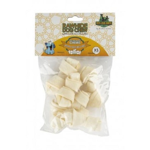 [635934608109] Pets.Love.Earth Dog Rawhide Bone Chews(6pk)
