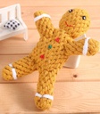 Pets.Love.Earth Gingerbread Man Rope Toy