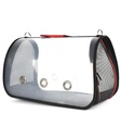Pets.Love.Earth Pet backpack Transparent with Blue,Red,Black M