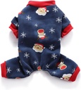 Pets.Love.Earth Santa Snowflake Four-legged Shirt
