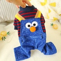 Pets.Love.Earth Cookie Monster Jumpsuit 