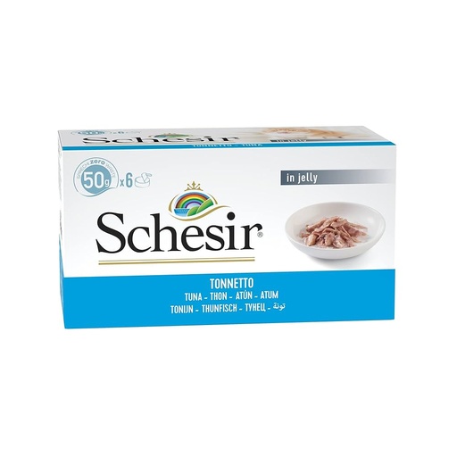 [8005852753007] Schesir Can For Cat Tuna 6x50g Per Pack