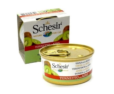 Schesir Can for Cat Tuna with Kiwi 75g
