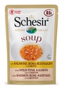 Schesir Pouch in Soup with Wild Pink Salmon & Carrots 85g