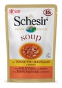 Schesir Pouch in Soup with Wild Tuna & Papaya 85g