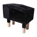 Scratch It! SIT 959 60x37x56cm Black/Brown With Cushion Inside
