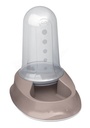 Stefanplast Chic Dual-Function Water/Food Dispenser 2 L – Light Dove Grey 