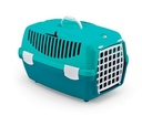 Stefanplast Pet Carrier Gulliver 1 With Plastic Door Niagara Blue/Teal Blue Cm 48x32x31h Cm