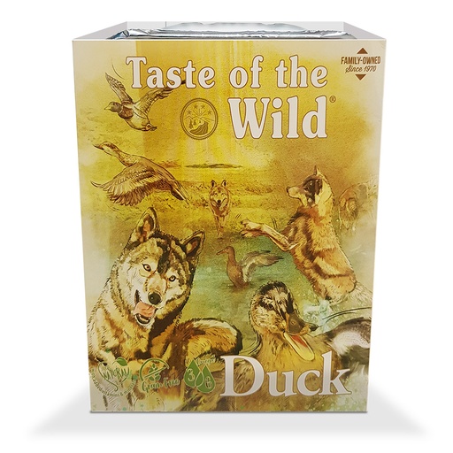 [074198614646] Taste Of The Wild Duck And Chicken Tray In Pate – 390g
