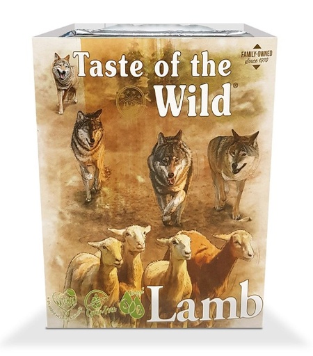 [074198614653] Taste Of The Wild Lamb And Chicken Tray In Pate – 390g