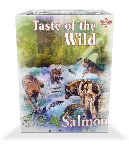 [074198614677] Taste Of The Wild Salmon And Herring Tray In Pate – 390g