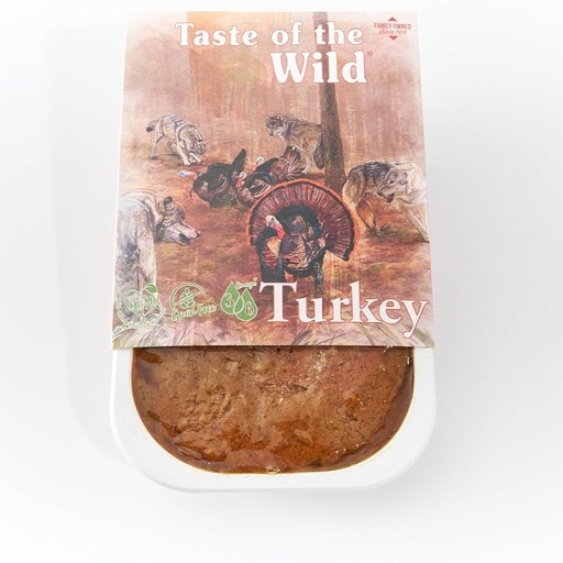 Taste of the Wild Turkey And Duck Tray In Pate – 390g