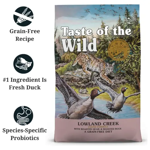 Taste of the Wild Lowland Creek Feline Dry Food