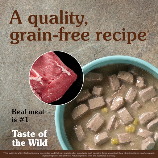 Taste of the Wild Southwest Canyon with Beef in Gravy – 390g