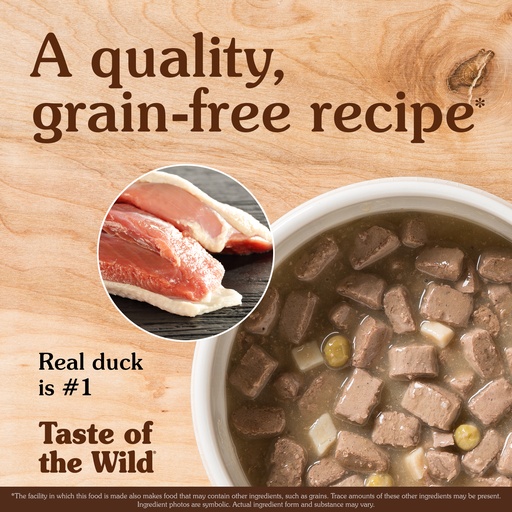 Taste of the Wild Wetlands Canine with Fowl in Gravy – 390g