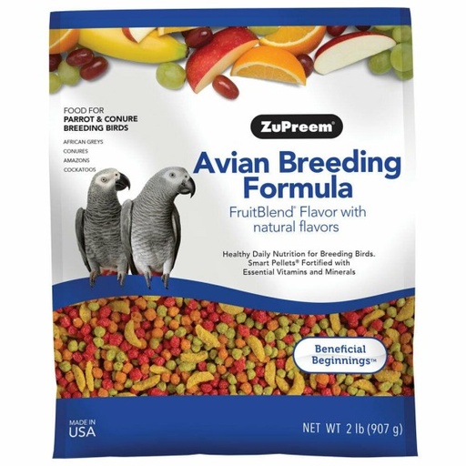 [762177776200] Zupreem Avian Breeding For Medium Birds 907g