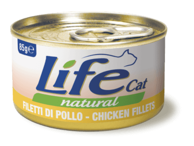 Life Cat Can Chicken Fillets - 85g 